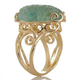 Jewelry Rings Statement Oval Noa Zuman Technibond® Roman Glass