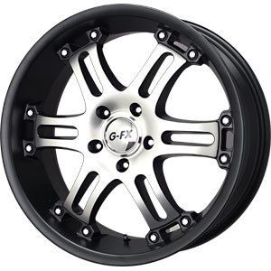  4 New 18x8 5 6x114 3 G FX OR9 Black Wheels Rims