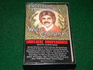 Cassette Tape Engelbert Humperdinck White Christmas 1984 Columbia