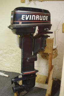 1993 Evinrude 25HP Outboard Motor 20 Shaft Remote Setup 20HP 30HP