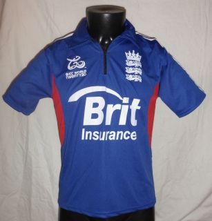 England Cricket Jersey Shirt 2012 T20 ODI IPL World Cup Sri Lanka
