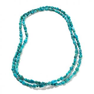 218 762 mine finds by jay king blue green anhui turquoise beaded 42