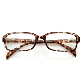 Slim Classic Square Clear Lens Fashion Eye Glasses Eyewear