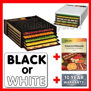 New ★ Excalibur 3500 Deluxe 5 Tray Food Dehydrator Black or