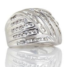 Victoria Wieck 2.07ct Absolute™ Pavé and Baguette Chevron Eternity