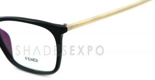 New Fendi Eyeglasses F 946 Black 001 F946 Auth