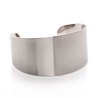 220 074 stately steel high polished 7 1 4 cuff bracelet rating 1 $ 14