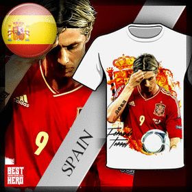  Soccer Football Team Player T Shirt Fernando Torres Godosoft