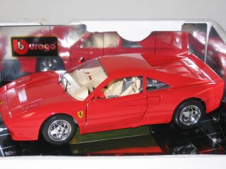 1 18 BURAGO FERRARI 288 GTO RED NEW