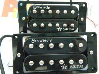Entwistle Dark Star Guitar Humbucker Pickups N B New