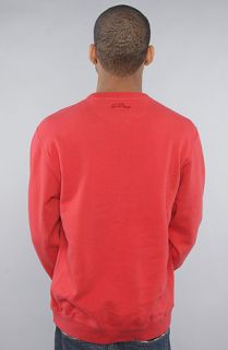 10 Deep The Diamond Bones Crewneck Sweatshirt in Red