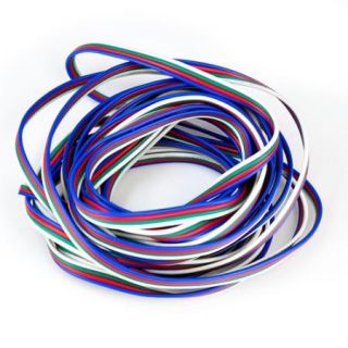 New RGB 4 Pin Extension Connector Cable Cord for 3528 5050 RGB LED