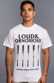 Loud& Obnoxious The Lessons Tee Concrete