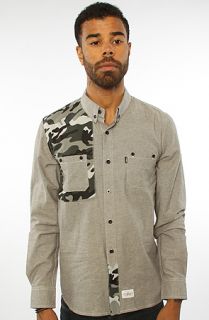 11 After 11 The General Buttondown LS Shirt in Gray