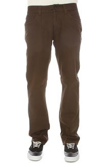 Brixton The Reserve Pants in Brown Concrete