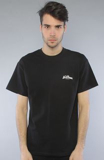 10 Deep The Big Script Tee in Black Concrete