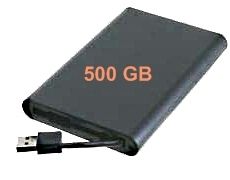 External Hard Disk Drive 500GB Mobile Pocket Portable