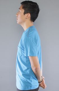 RVCA The PTC 2 Tee in Swedish Blue Concrete