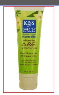 Two Bottles of Kiss My Face Ultra Moisturizer Peaches Creme A E