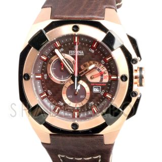 New Festina Watches F16357 2 Brown Grand Tour