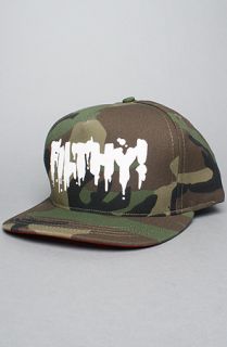 Creep Street The Filthy Snapback Cap in Camo