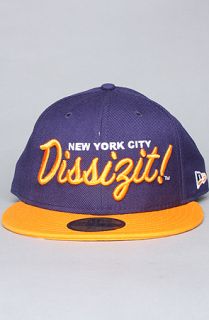 Dissizit The NY Dissizit New Era Cap in Navy Orange