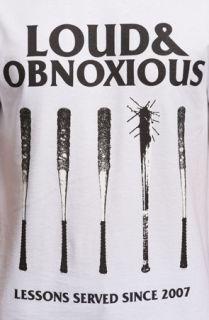 Loud& Obnoxious The Lessons Tee Concrete