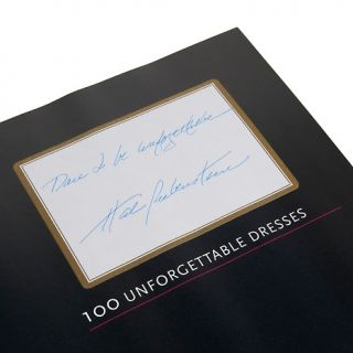 100 Unforgettable Dresses Book Handsigned by Hal Rubenstein