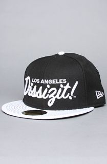 Dissizit The LA Dissizit New Era Cap in Black White