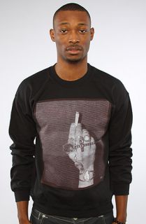 Civil The Hand of Faith Crewneck in Black