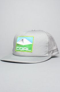 Coal The Hauler Trucker Cap in Grey Concrete