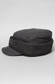 Coal The Callaghan Cap in Black Concrete