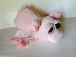 Caltoy Big Sad Eyes Piggy Plush Hand Puppet Plush