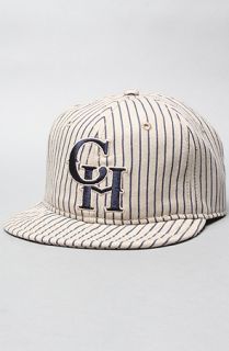 Coal The Young Cap in Sand Pinstripe Concrete