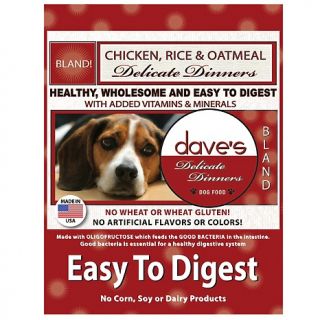 234 978 dave s pet food dave s dog food chicken rice oatmeal 16 5 lb