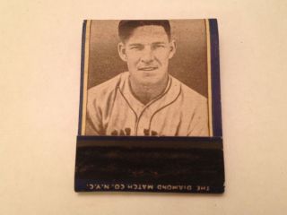 RARE Circa 1937 Navy Blue Border Melvin Ott New York Giants