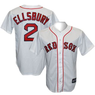 Boston Red Sox Jacoby Ellsbury 2 Home Sewn Jersey XXL