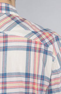 CHAMBERS The Oneway Buttondown Shirt in White Plaid