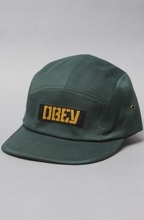 Obey The Twill Mil Spec 5Panel Hat in Army