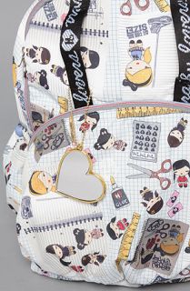 Harajuku Lovers The Yummier Backpack in Doodle School Girls