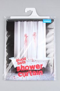 Spinning Hat The Blood Bath Shower Curtain