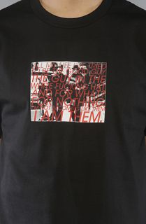 Sneaktip The I Am Them Tee in Black Concrete