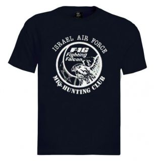 16 Fighting Falcon T Shirt Aircraft Air Force Israel
