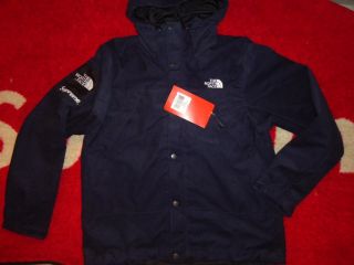 SUPREME 2012 F W NORTH FACE CORDUROY MOUNTAIN SHELL JACKET WAXED M