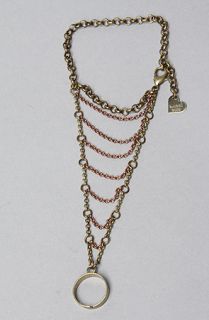 Sweet Evie The Brass Chain Bracelet and Ring