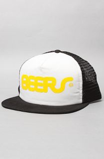 HUF The Beers Trucker Hat in White Concrete