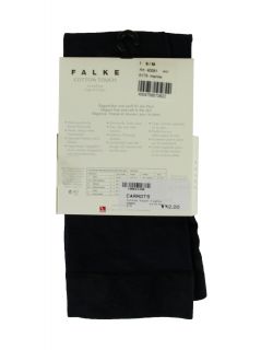 Falke Womens Marine Cotton Touch Solid Tights SM $42 New