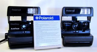  Working Polaroid 600 OneStep Instant Film Land Cameras 600 Film