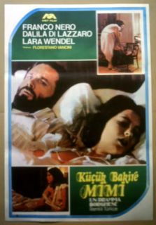 Turkish Movie Poster Mimi Un Dramma Borghese Sex Drama