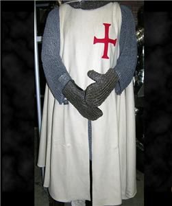 Medieval Knight Crusader Templar Tunic Surcoat New